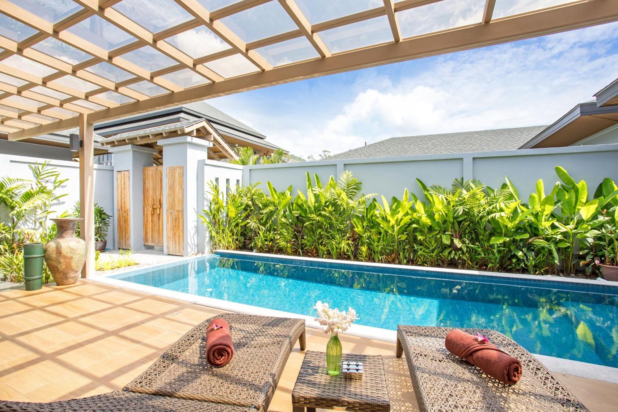 Luxury 2Br Villa Dalaa 3, Private Eco Pool, Gated Residence, Камала Экстерьер фото
