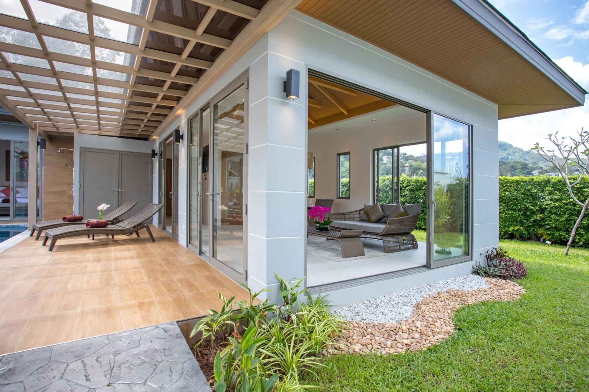 Luxury 2Br Villa Dalaa 3, Private Eco Pool, Gated Residence, Камала Экстерьер фото