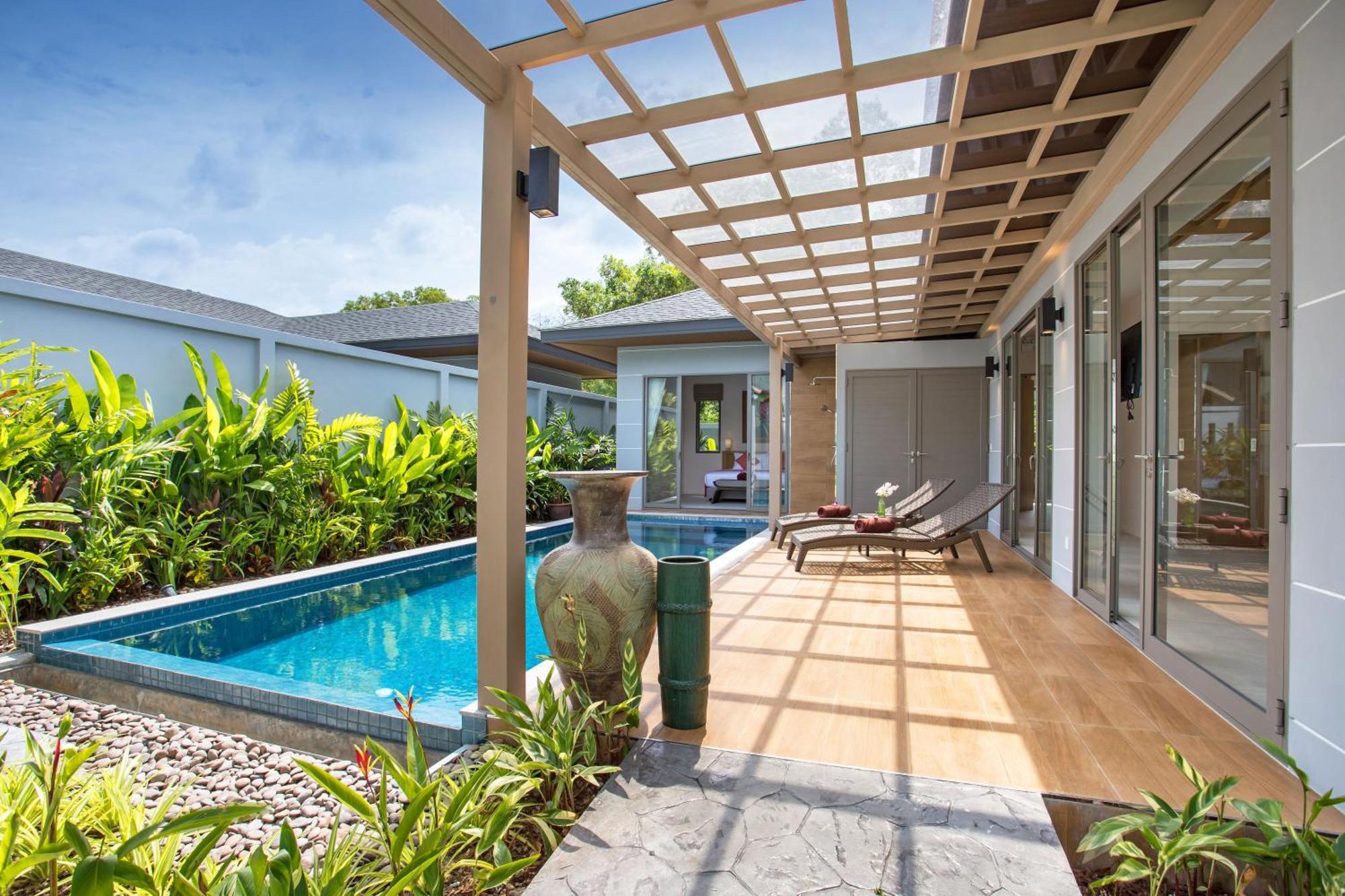 Luxury 2Br Villa Dalaa 3, Private Eco Pool, Gated Residence, Камала Экстерьер фото